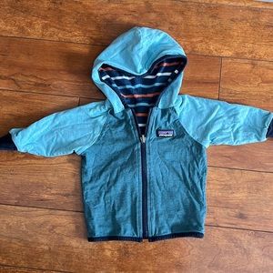 Baby Patagonia “squeaky” reversible hoodie